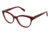 Balmain 1079 Progressive Prescription Eyeglasses - Frame Burgundy, Size 54/18mm BL107902