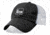 Banded Chino Twill Cap, Black/White B03556