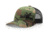 Banded Trucker Cap R112 Side Logo, Camo/Black B03578