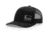 Banded Trucker Cap R112 Side Logo, Black/Charcoal B03586