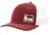 Banded Trucker Cap-Side Logo - Mens, Cardinal/White, B03585