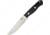Bark River Camp and Trail Black Canvas Fixed Blade Knife, 5in, A2 Tool Steel, Black, Canvas Micarta Handle BA02130MBC