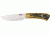 Bark River Highlander Series Fixed Blade Knife,4in,A-2 Tool Steel Blade,Antique Stag Bone Handle BA131BAS