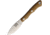 Bark River Micro Canadian S45VN Natural Knife, 2 satin finish blade, Natural canvas micarta handle, 03070MNC