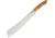 Bark River Senegal Natural Canvas Micarta Fixed Blade Knife, 14in, A2 Tool Steel, Natural, Canvas Micarta Handle BA06311MNC