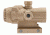 Barska 3x30mm ARX-Pro Prism Rifle Scope, 1/4 MOA, Rubber Armored, Tan AC12690