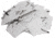 Barska Key Tags For Key Cabinets - 50 Pack, White, Small, AF13488