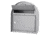 Barska Locking Wall Mount Mailbox, White, Large, CB13254