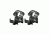 Barska Weaver Style See-Through Quick Release Rings, 1in. Diameter, 1.2in. High, Per 2 193825