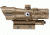 Barska IR AR-15 / M-16 Electro Sight Rifle Scope, 4x30mm, Illuminated IR Target Dot, Second Focal Plane, Tan, AC12454