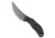 Bastinelli Creations Bastinelli Creations Chopper Fixed Blade Knife Black Canvas Micarta 3.5" SW, Black, Bohler M390, adult, BHQ-193663