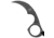 Bastinelli Creations Bastinelli Diagnostic Karambit Fixed Blade Neck Knife Black 1.5" Black, Black, Bohler N690, adult, BHQ-34360