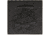 Bastinelli Creations PVD Patch, 3in X 3in X 0.13in, Bastinelli Logo, Pvd, Black, Free w/ Purchase Of Any Bastinelli Creations Product, Customer Must Request Free Item, LOGO PVD PATCH FULL BLACK