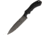 Bastinelli Creations RED Raptor Dark Stonewash Knife, 10.5in Overall, 5.5in Black Pvd Coated D2 Tool Steel Spear Point Blade, Black Textured G10 Handle, Black Kydex Sheath, BASRLD