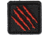 Bastinelli Creations Scratches Patch Red, 1 x 1, PATCH SCRATCHES RED