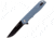 Bastion Craft Linerlock Wolf Gray Folding Knife, Bastion D2 Steel Blade Flipper Folder Pocket Knife G10 Scales - Craft, Black Blade/Wolf Grey Scales, Wolf gray, BSTN-CFTBLK-GRY