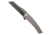 Battlbox Black OKC Carter Prime Flipper Knife, 3.375&quot; D2 Black Stonewashed Blade, Milled Titanium Handles, SV294452