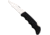 Bear and Son Knives Cushioned Grip Lockback Folding Knife, 3in, High Carbon Stainless Steel, Black Kraton Handle, 445