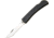 Bear and Son Knives Large Locking Farmhand Folding Knife w/ Clip, 3.63in, 440 Stainless Steel, Black Aluminum Handle, 138L