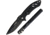 Bear Edge Framelock/Edgemate Combo Folding Knife, Black, Black stainless handle, 71825