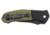 Bear OPS Auto Bold Action 5 Folding Knife, 3.13in, Sanvick 14C28N, Black/Od Green G10 Handle w/ Black Blast, AC-500-B4-B
