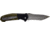 Bear OPS Auto Bold Action Folding Knife, 4.5in, Sanvick 14C28N Stainless Steel, Black/OD Green G10 Handle, AC500B4P