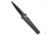 Bear Ops Bear Ops Bold Action III Automatic Knife 3.75&quot; Black AC-350-AIBK-B *DISC*, Black, Sandvik 14C28N, adult, BHQ-197399