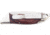 Bear &amp; Son Cutlery 3 3/4 Rosewood Automatic Lockback With Metal Belt Clip - 2A08R