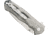 Bear &amp; Son Cutlery 4 1/2 Stainless Steel Handle With Satin Finish Blade With Pocket Clip - MC-400-SS-S