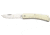 Bear &amp; Son Cutlery Farmhand White Bone Folding Knives, 2.75in, 440 Stainless Steel, White Bone Handle, WSC37L