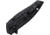 Bear &amp; Son Cutlery Black Zytel Folding Knife, 3.5in Closed, 2.5in Black Finish Stainless Steel Blade, Black Zytel Handle, MC-900-B7-B