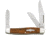 Bear &amp; Son Kodiak Stockman, spey and sheepsfoot Blade, desert iron Wood Handle BCK247E