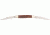 Bear &amp; Son Lg Muskrat RoseWood Fold Knife BC2247R