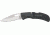 Bear &amp; Son One Hand Opener Fold Knife, Partially serrated 440 SS Blade, Black Zytel Handle BC402SR