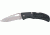 Bear &amp; Son One Hand Opener Fold Knife, SS Drop Point Blade, Black Zytel Handle BC703