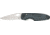 Bear &amp; Son Sideliner Fold Knife, SS standard edge Blade, Black Zytel and black Kraton Handle BC7404