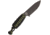 Becker Knife &amp; Tool EsKabar Black-OD Paracord Wrap Fixed Blade Knife, 3.5in, Drop Point, Black, Paracord Wrapped Handle BKR14PC
