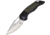 Begg Knives Galaxy Button Lock Blk/Grn, BG057
