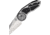 Begg Knives Micro Burst Button Lock Black, BG060