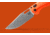 Benchmade 15535 Taggedout Folding Knife, 3.5in, CPM-154 58-61 HRC, Reversible Tip-Up, Orange, 15535