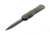 Benchmade Autocrat Automatic Folding Knife, 3.71in, Double Edge Blade, Olive Drab Handle, 3400BK-1
