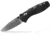 Benchmade Mini-Barrage Folding Knife, Plain Edge, Satin Blade 585