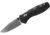 Benchmade Mini-Barrage Folding Knife, Plain Edge, Satin Blade 585