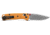 Benchmade Mini Bugout Axs Knives Folding Knife, 2.82 in, Stainless Steel, Daybreak Graviory Handle 533-08