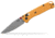Benchmade Mini Bugout Axs Knives Folding Knife, 2.82 in, Stainless Steel, Daybreak Graviory Handle 533-08