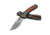 Benchmade Mini Crooked River Folding Knife, 3.40in, Damasteel, Clip Point, CF Elite handle, 15085-201