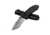 Benchmade Mini Presidio II Folding Knife, 3.2in, CPM-S30V, Drop Point Blade, Molded CF-Elite, Black Handle, 575-1