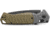 Benchmade Psk Axis Knives Folding Knife, 3.45 in, CPM MagnaCut Stainless Steel, Drop Point Blade, G10 Handle, OD Green, 593BK