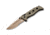 Benchmade Sibert Adamas Axis Stud Folding Knife, 3.82in CPM-CruWear Steel Drop Point Serrated Flat Earth Coated Blade, Contoured G-10 Handle, 275SFE-2