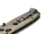 Benchmade Sibert Mini Adamas Axis Stud Folding Knife, 3.25in CPM-CruWear Steel Drop Point Flat Earth Coated Blade, Contoured G-10 Handle, 273FE-2